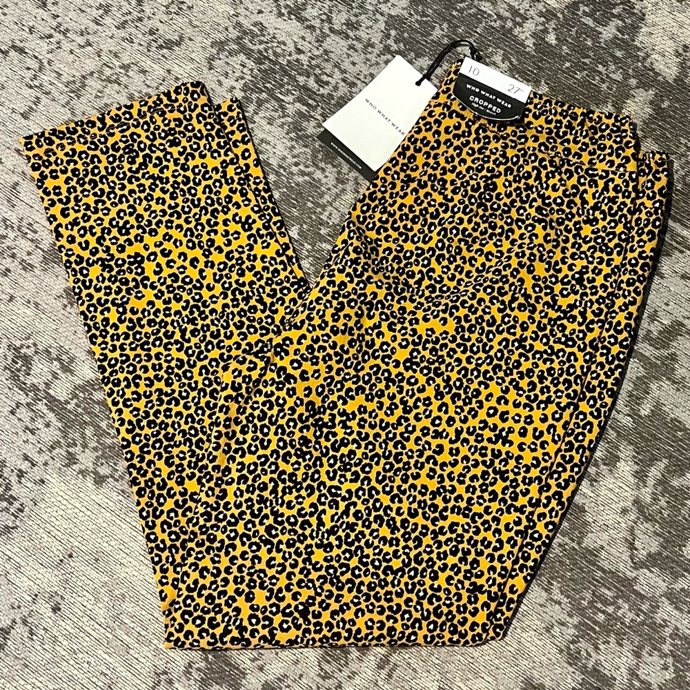 Women’s Cropped Cheetah Pant